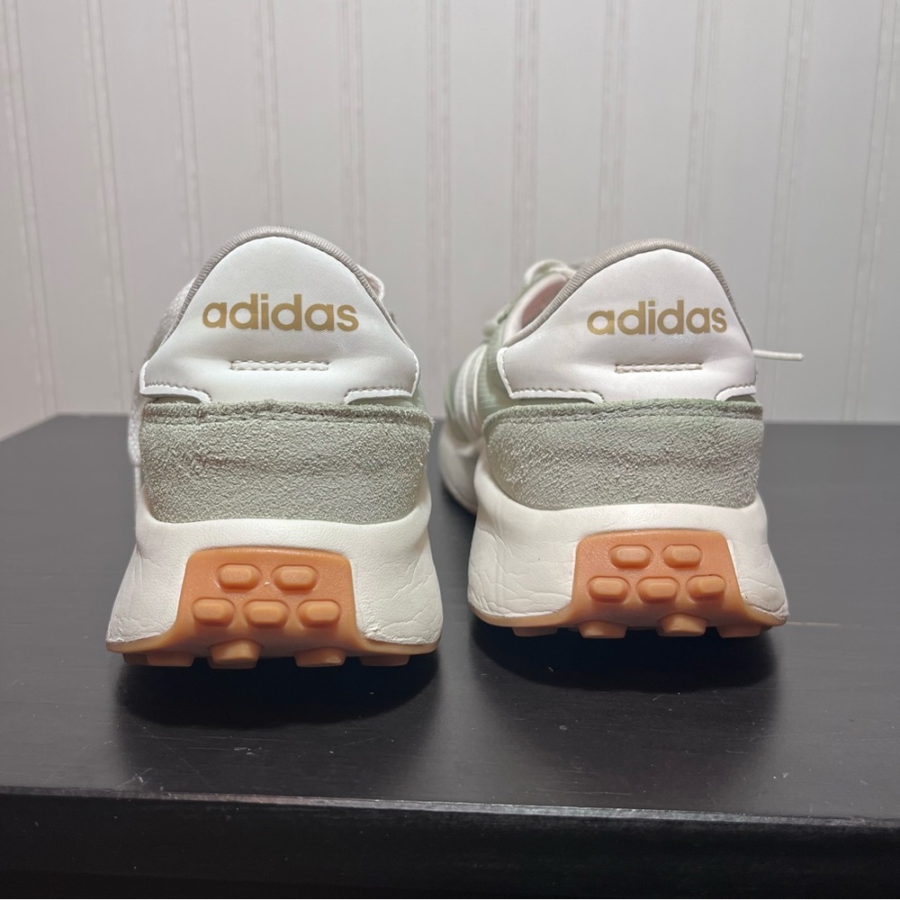 Adidas Retropy F2 Women's Shoes Halo Green White Gum Sole Sneakers size 8.5 - Picture 5 of 11